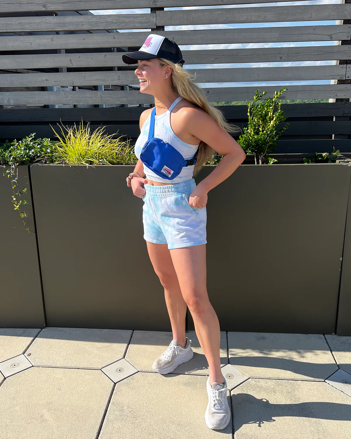 Blue Vintage Fanny Pack - Image 4
