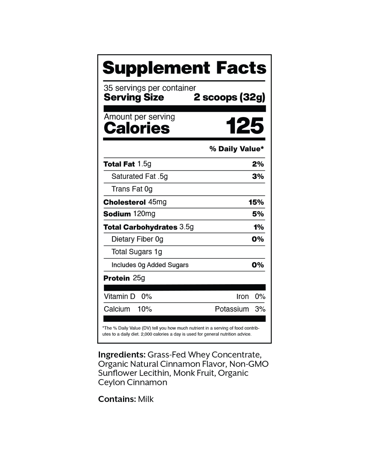 Cinnamon Swirl Whey Protein Powder - Image 6