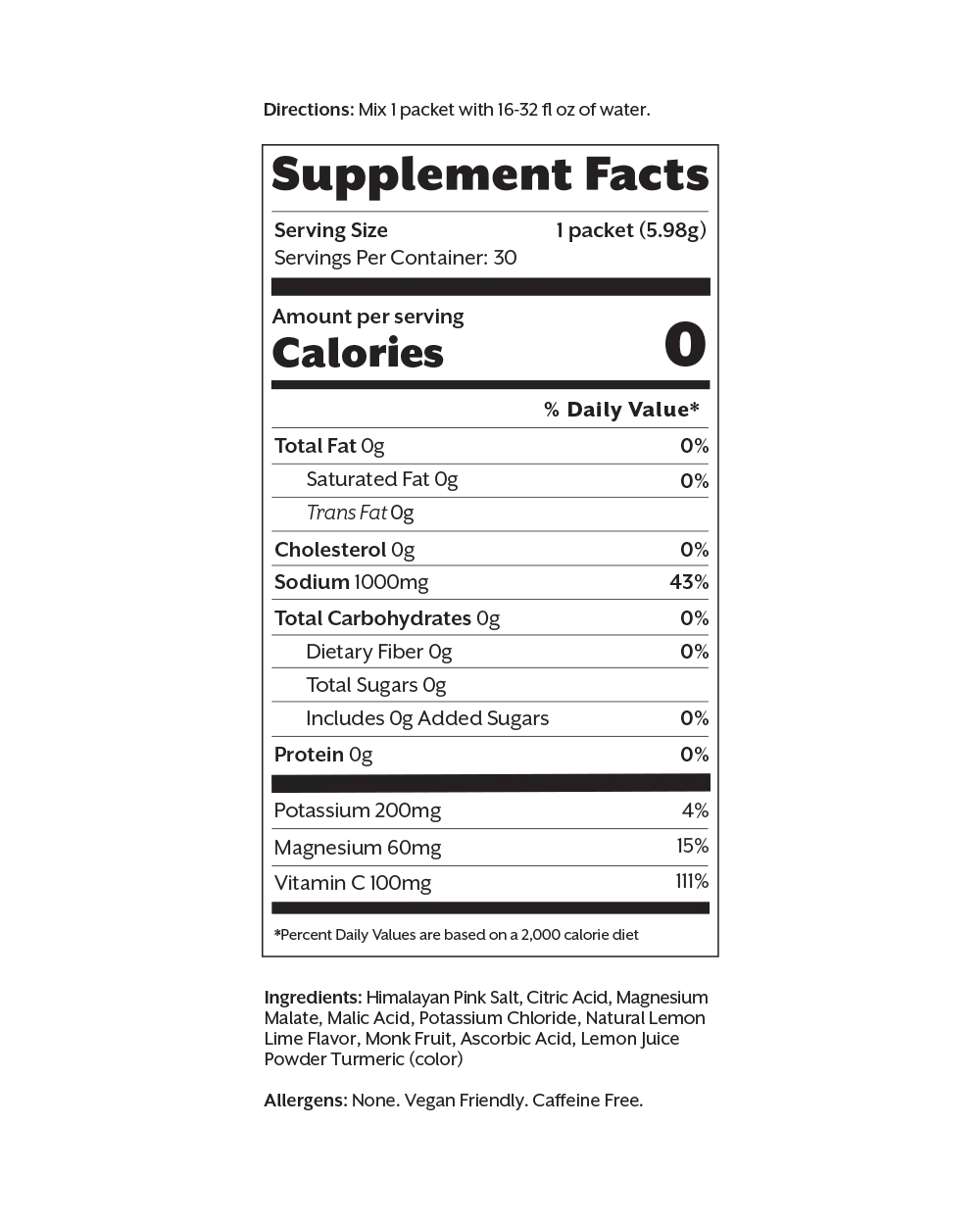 Lemon Lime Electrolyte Drink Mix - Image 7