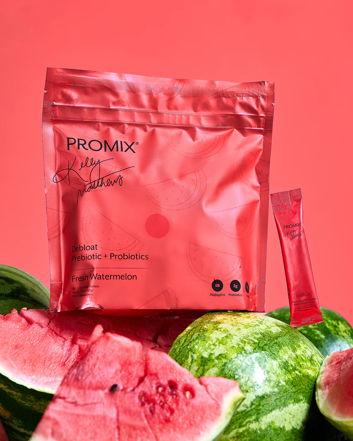 Fresh Watermelon Debloat: Prebiotic + Probiotic - Image 10