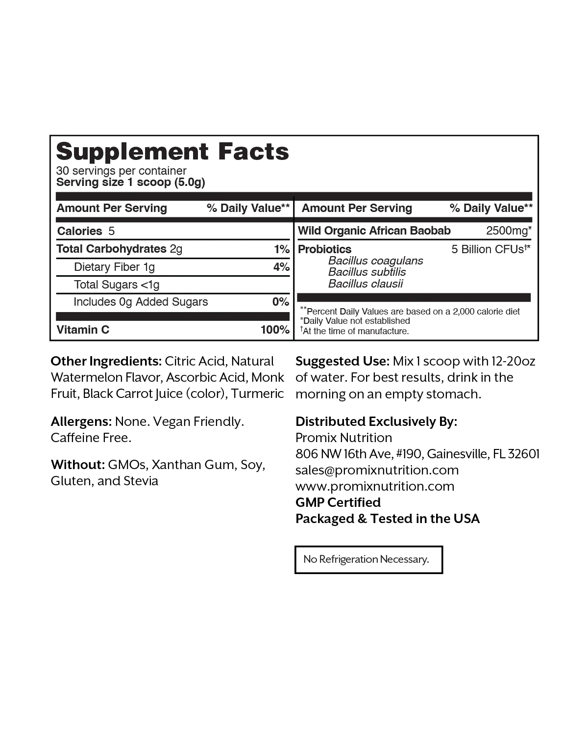 Fresh Watermelon Debloat: Prebiotic + Probiotic - Image 16