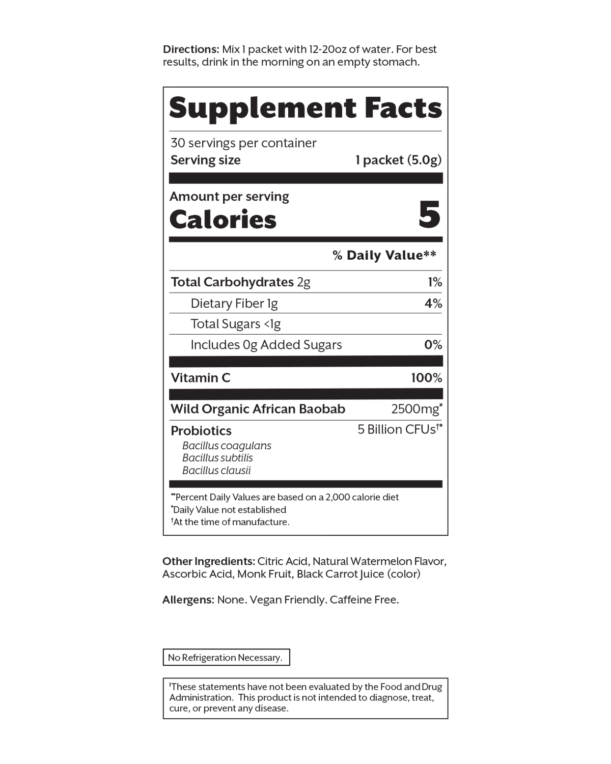 Fresh Watermelon Debloat: Prebiotic + Probiotic - Image 8